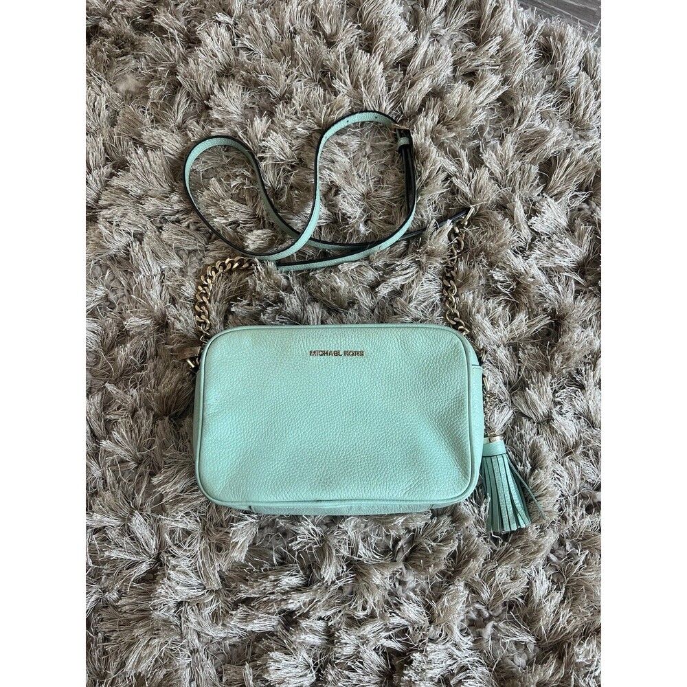 Michael Kors Mint Green Crossbody Bag